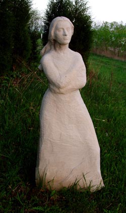 Miss Jessel sculpture for sale by Meg White