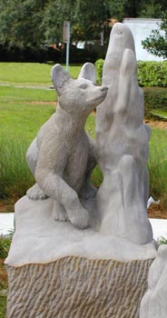 Lake City Bears sculptures City Bears sculpture