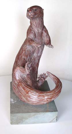 Otter Sculpture